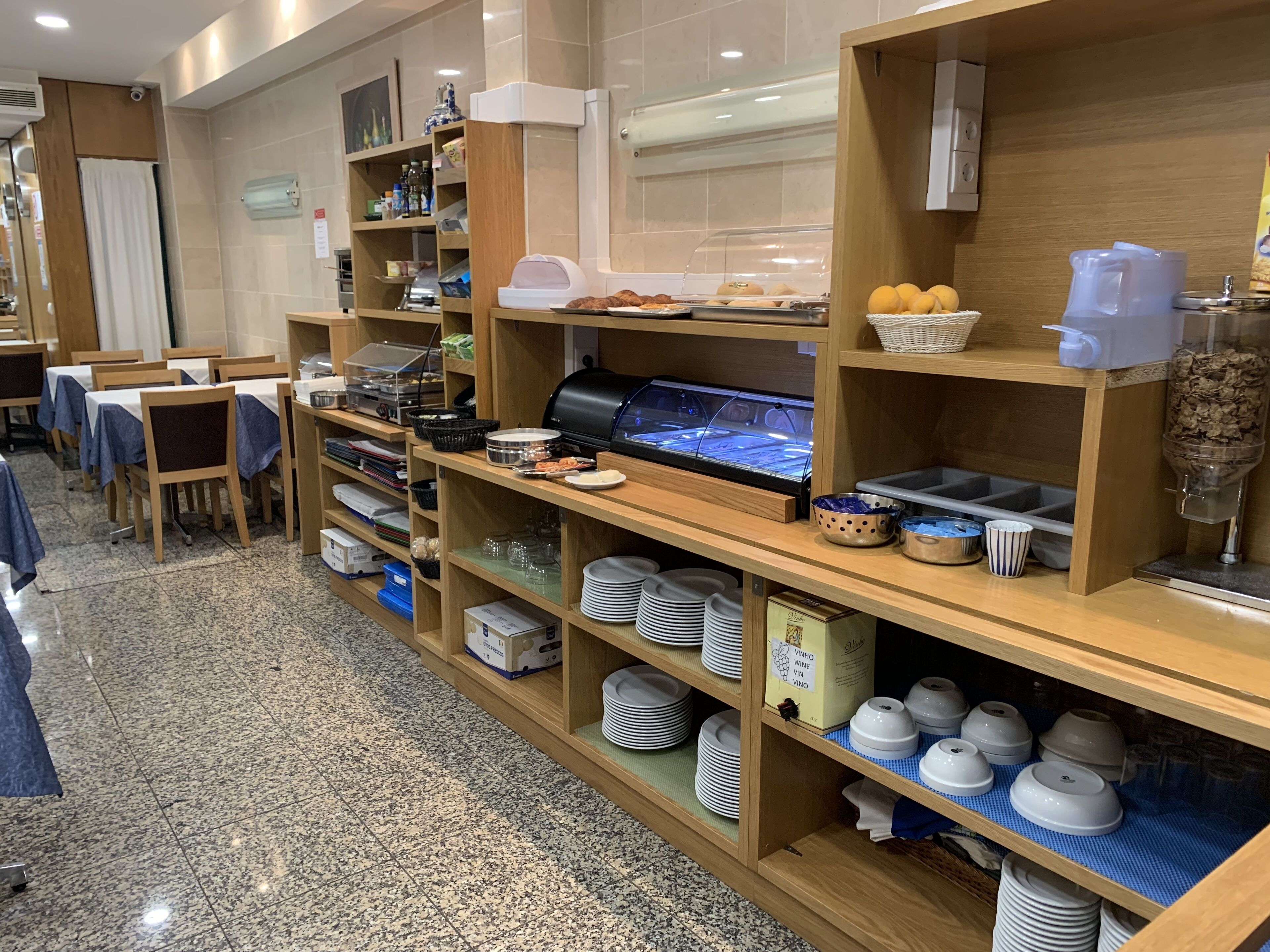 daily buffet breakfast (eur 10 per person)