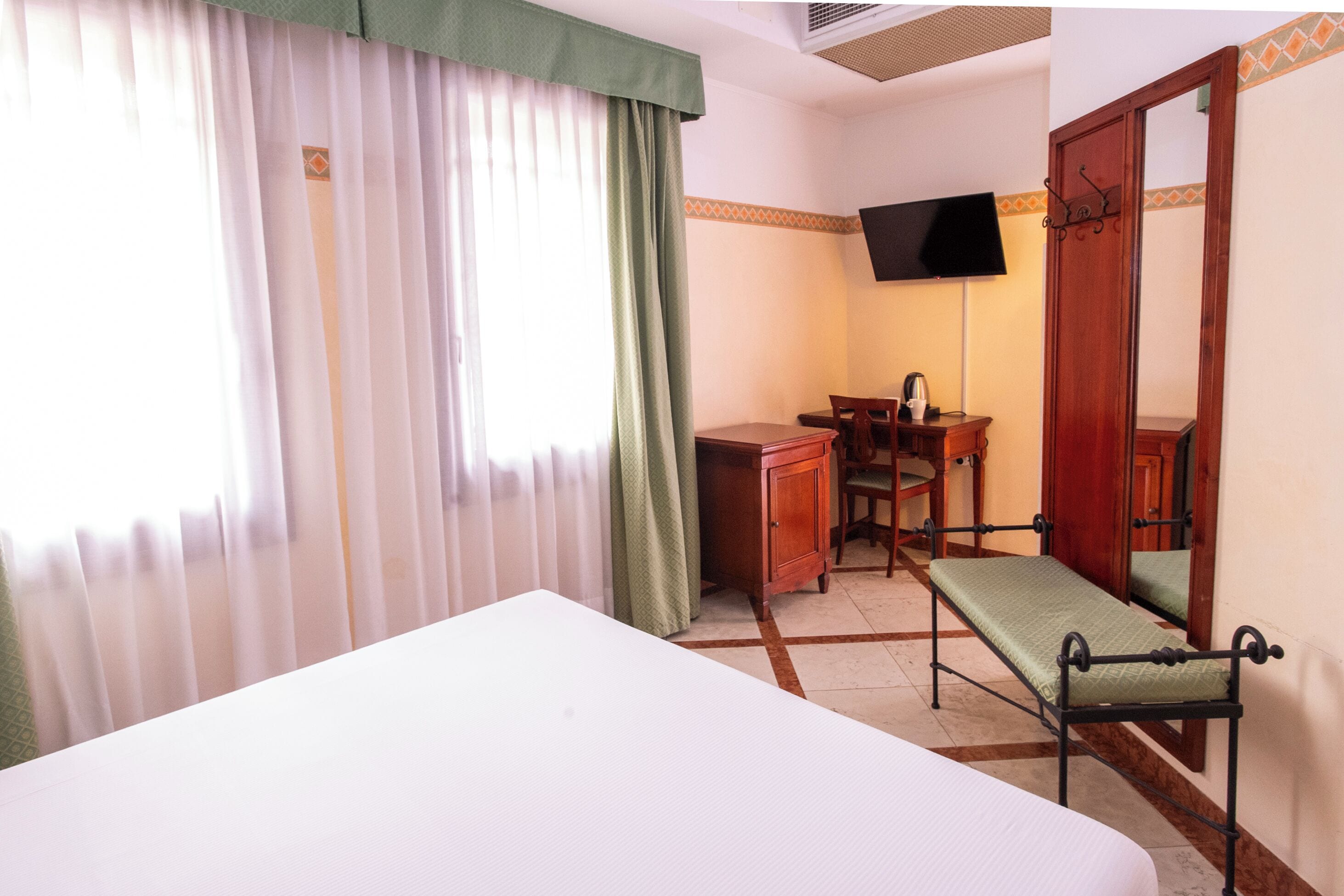 Minibar, in-room safe, desk, blackout curtains