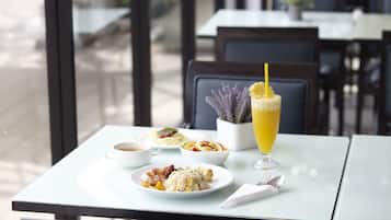 Engelsk morgenmad hver dag (250 THB pr. person)