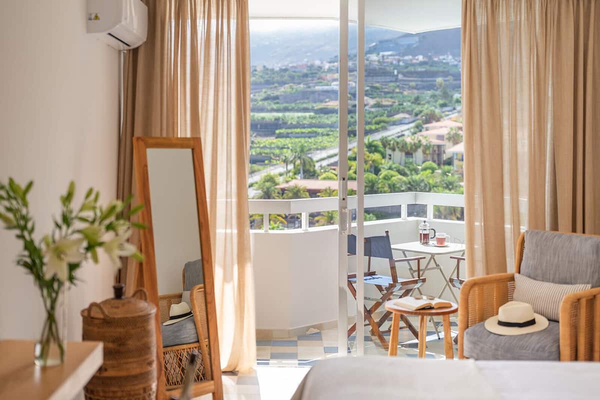 Chambre Double, vue montagne