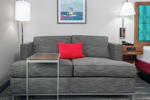 50-inch TV with cable channels