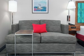 50-inch TV with cable channels