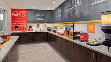 Petit déjeuner à emporter compris tous les jours