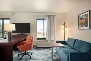 Studio, Two Queen Beds, Non-Smoking | Desk, iron/ironing board, free WiFi, bed sheets