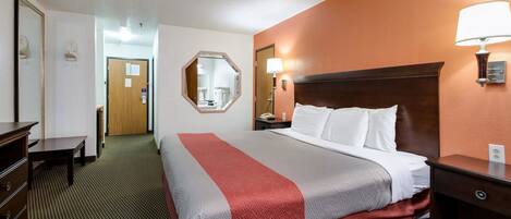 Schreibtisch, Bügeleisen/Bügelbrett, kostenloses WLAN, Bettwäsche