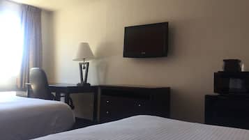 Desk, iron/ironing board, free WiFi, bed sheets