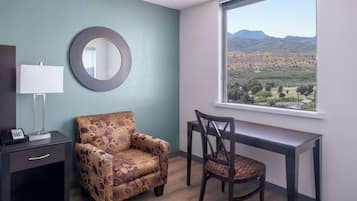 Room, 1 King Bed, Accessible, Non Smoking (Mobility, Roll-In shower) | Pillowtop beds, individually decorated, individually furnished, desk
