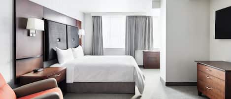 1 chambre, literie de qualité supérieure, surmatelas