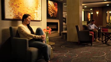 Sala de estar en el lobby