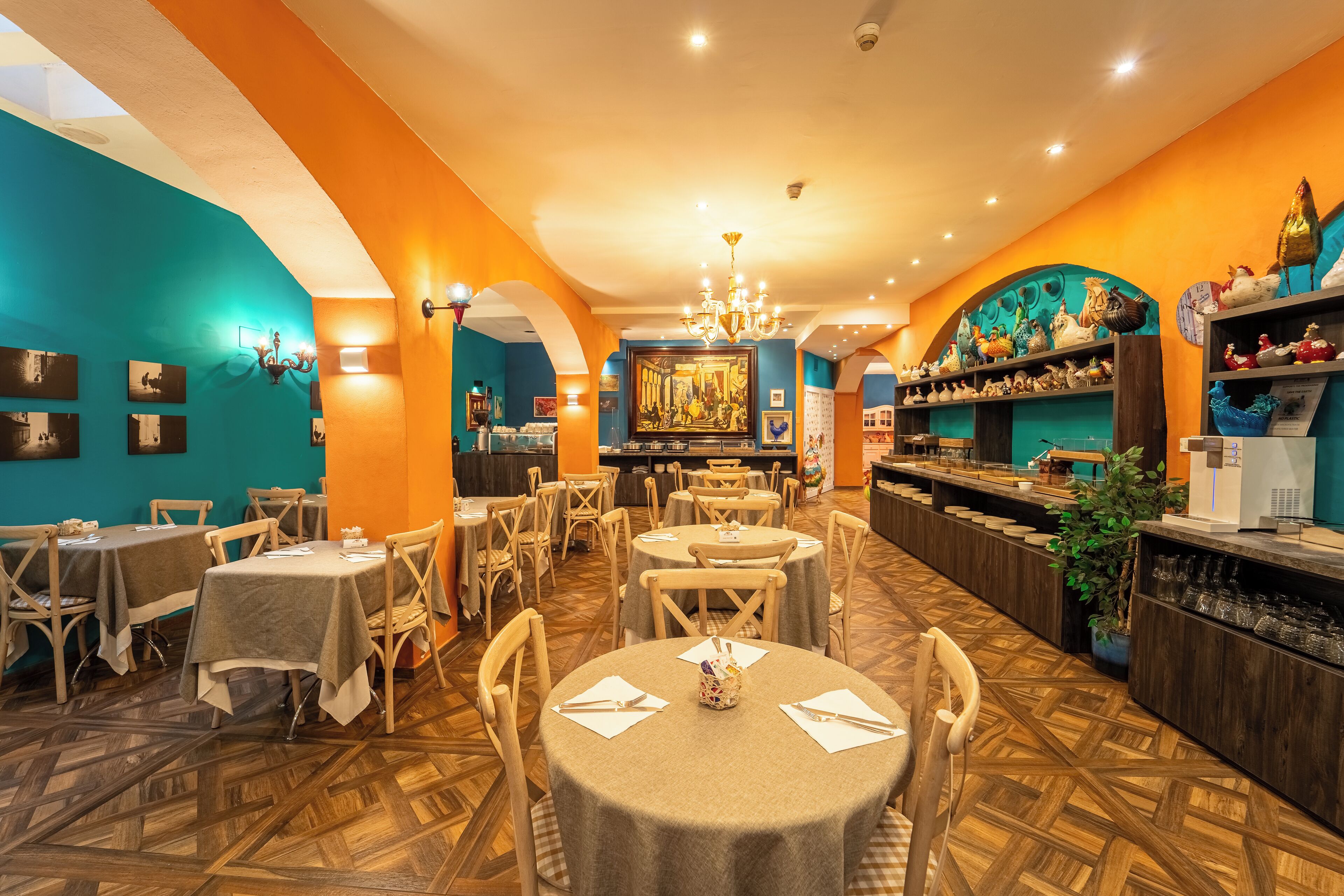 Petit déjeuner buffet (15 EUR par personne)