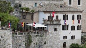 Façade de l’hébergement