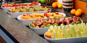 Daily buffet breakfast (EUR 10 per person)