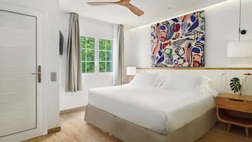 1 chambre, couette en duvet d'oie, minibar