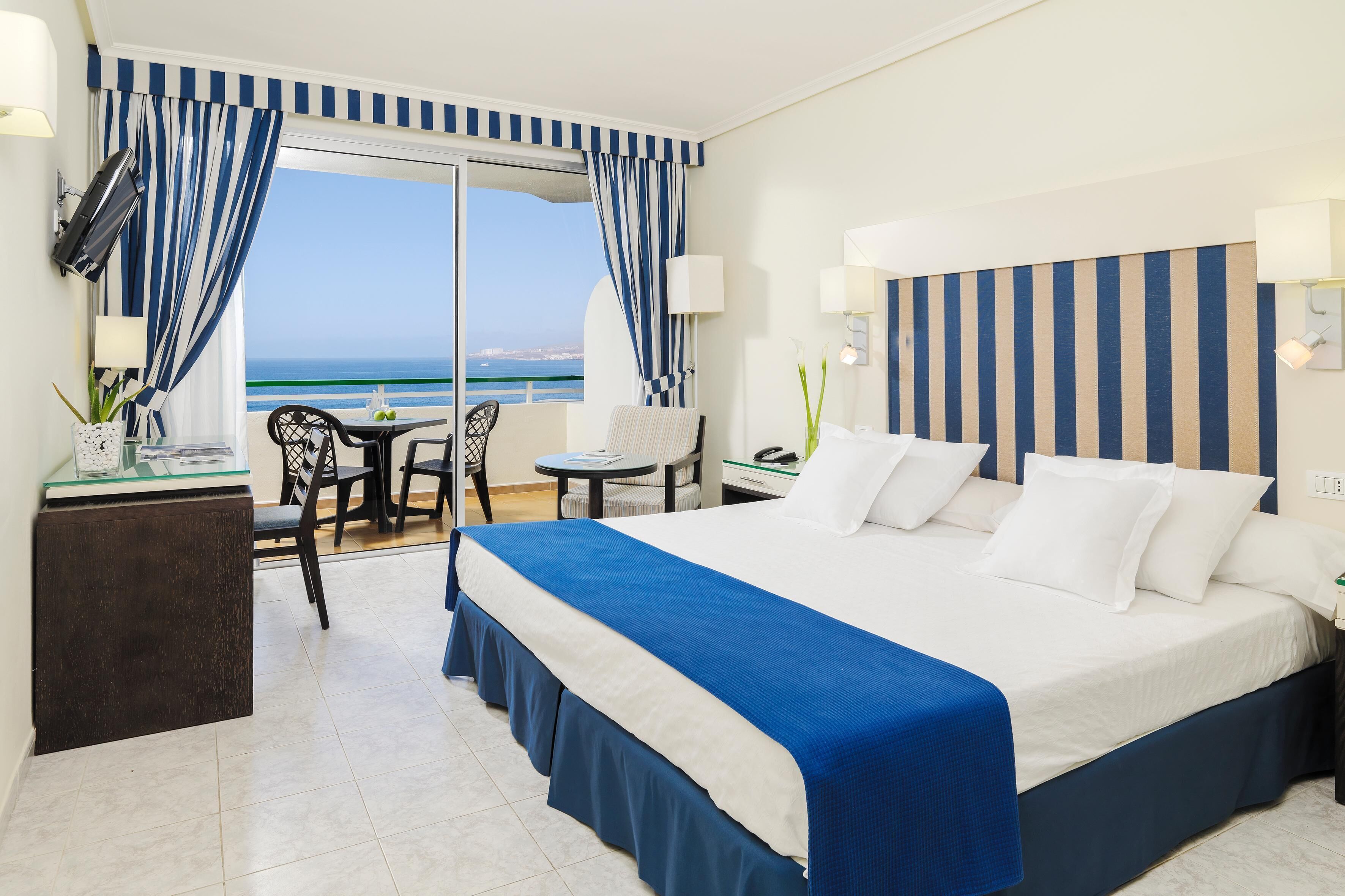 Minibar, desk, blackout drapes, free WiFi