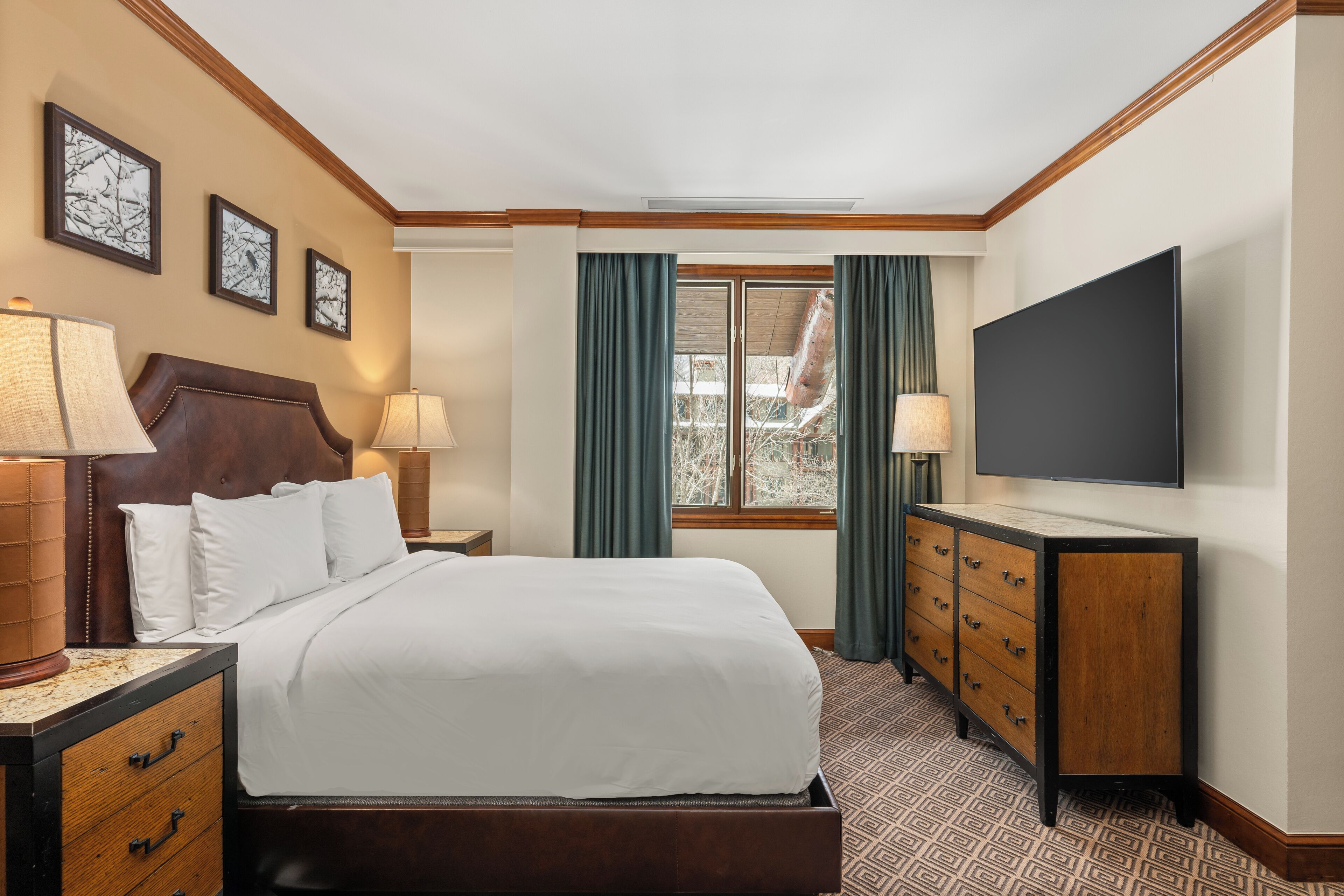 Premium bedding, down comforters, iron/ironing board, free WiFi