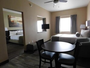 Standard Suite, Multiple Beds, Non Smoking | Blackout drapes, iron/ironing board, free WiFi, bed sheets