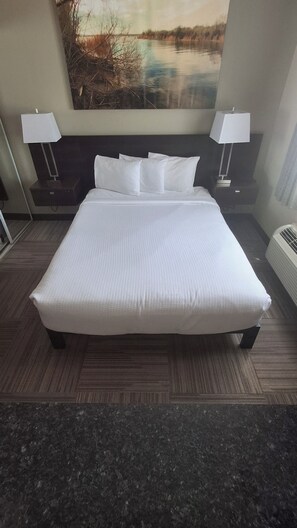 Suite Premium, 1 cama Queen size y sofá cama, con acceso para personas discapacitadas | Cortinas blackout, tabla de planchar con plancha y wifi gratis 