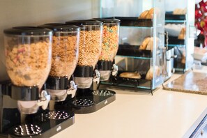 Free daily on-the-go breakfast