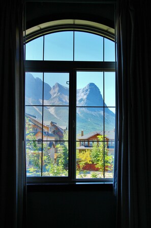 Two Bedroom Luxury Chalets | View from room - Mystic Springs Chalets & Hot Pools (Canmore)