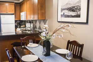 Two Bedroom Luxury Chalets | In-room dining