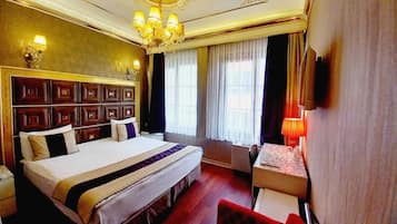 Rom – comfort, byutsikt | Sengetøy i egyptisk bomull, sengetøy av topp kvalitet og minibar