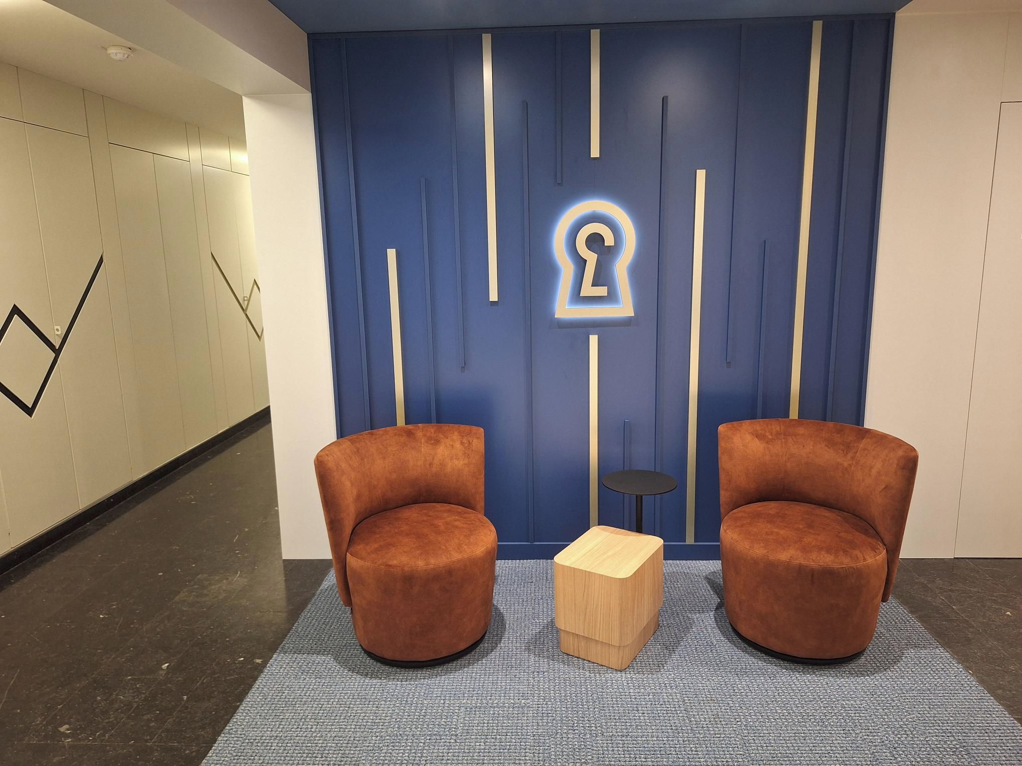 Lobby sitting area