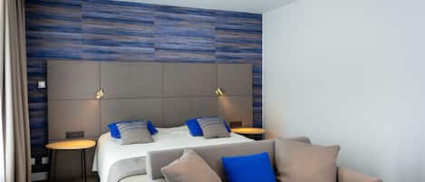 Premium bedding, minibar, in-room safe, desk