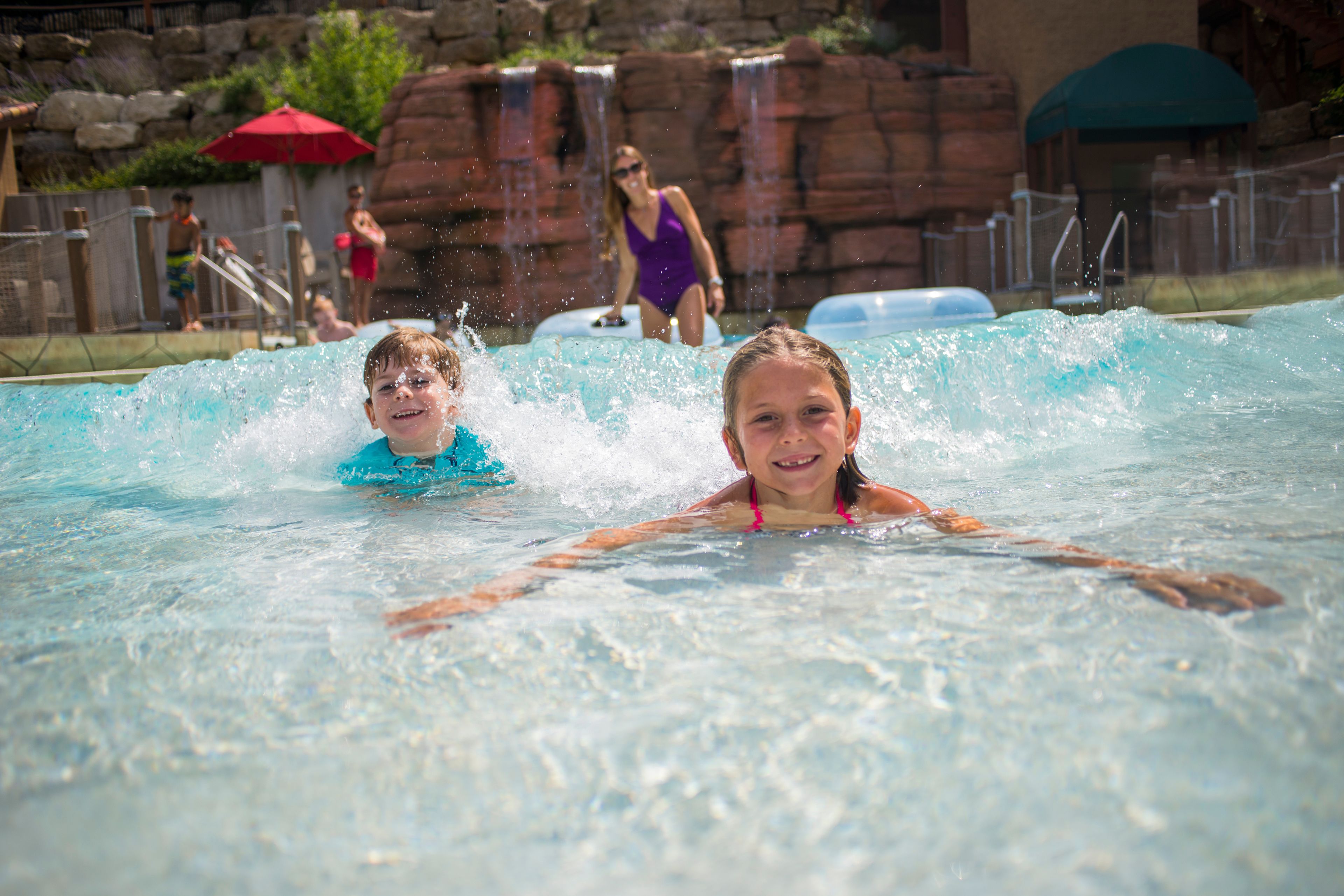 Indoor pool, seasonal outdoor pool, pool cabanas (surcharge)