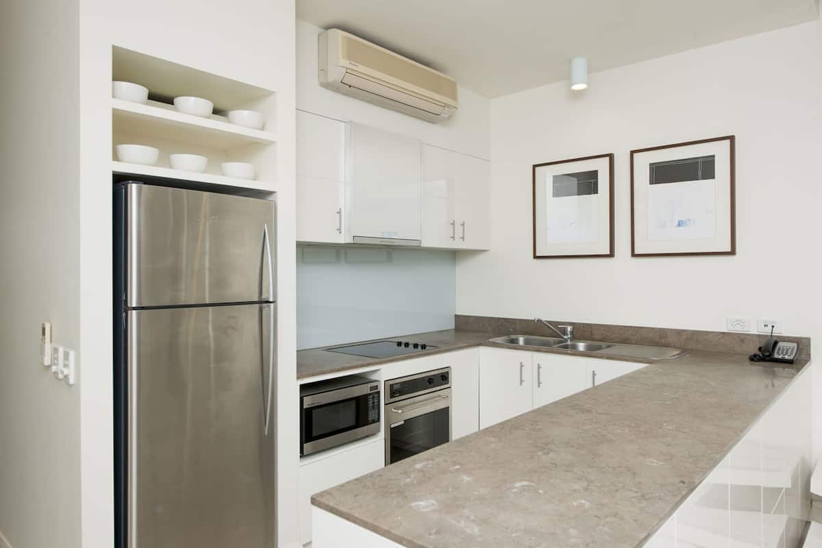 Cuisine privée | Réfrigérateur, cafetière-théière, bouilloire électrique