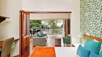 Apartment, 1 Bedroom (Spa) | In-room safe, desk, iron/ironing board, WiFi