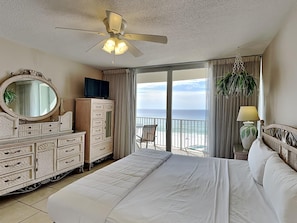Condo, 1 King Bed with Sofa bed, Balcony, Ocean View (T3 402 - No Pets Allowed) | 2 bedrooms, individually decorated, individually furnished