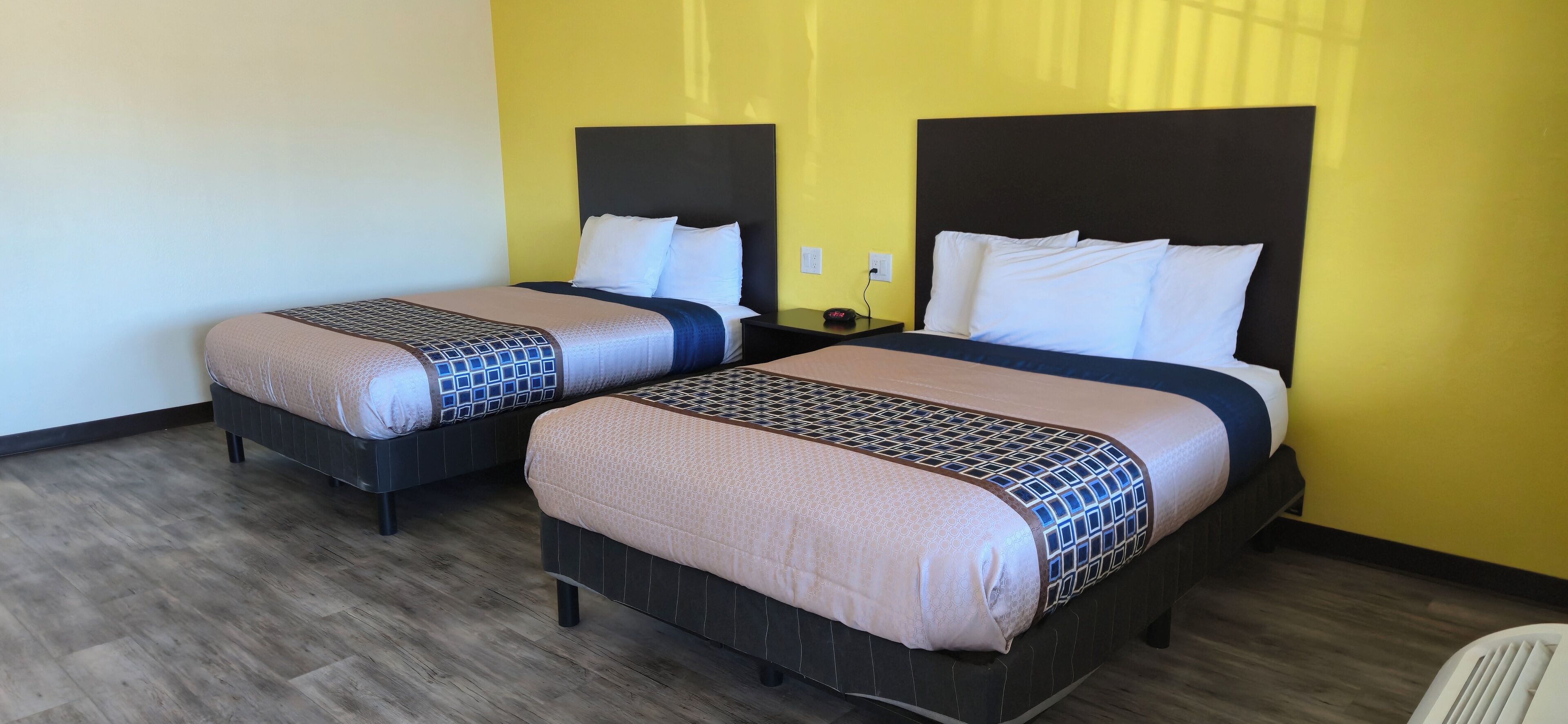 Standard Double Room, 2 Queen Beds | Desk, laptop workspace, blackout drapes, iron/ironing board