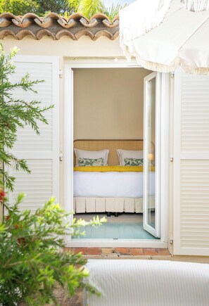 Habitación, terraza | Ropa de cama de alta calidad, colchones Select Comfort, minibar