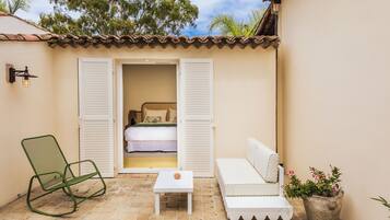 Room, Terrace | Premium bedding, Select Comfort beds, minibar, in-room safe