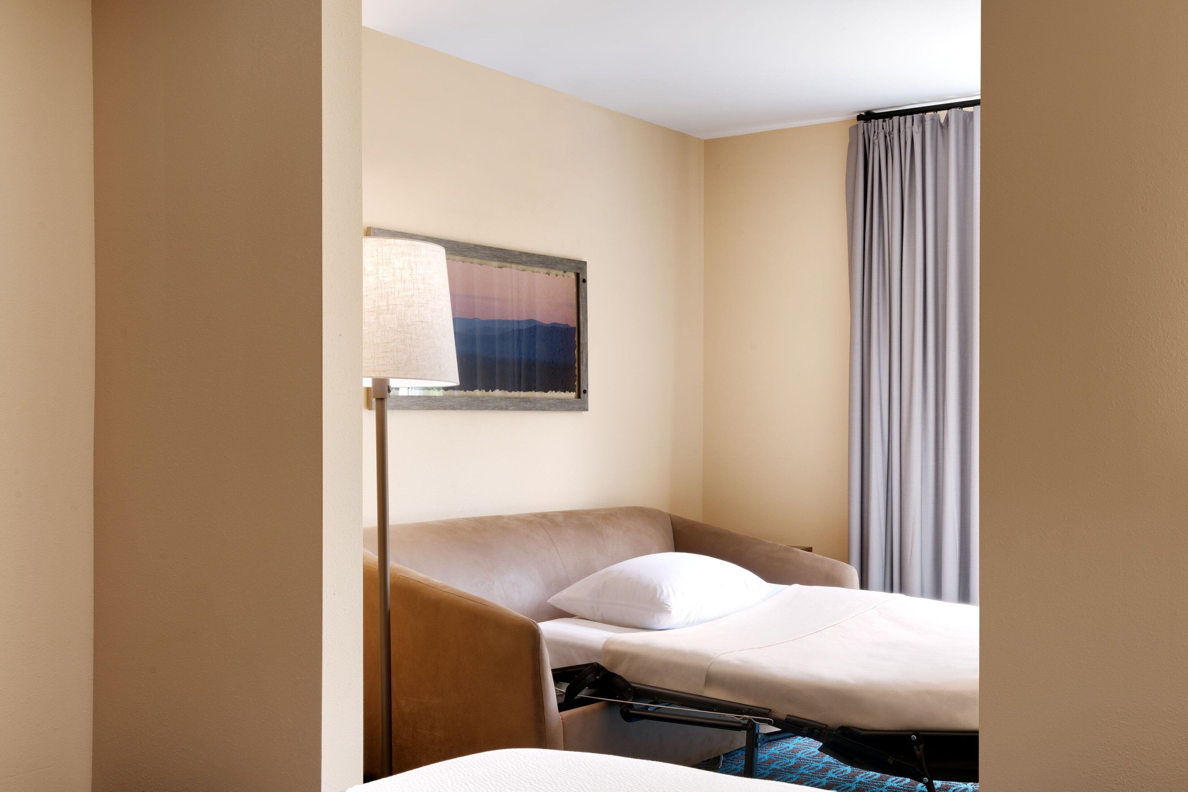 suite, 1 king bed with sofa bed, non smoking | 1 bedroom, desk, laptop workspace, iron/ironing board