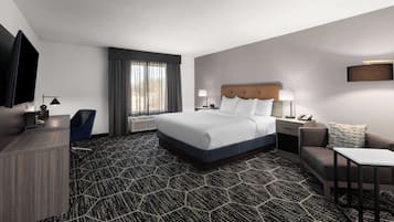 Desk, iron/ironing board, cribs/infant beds, rollaway beds