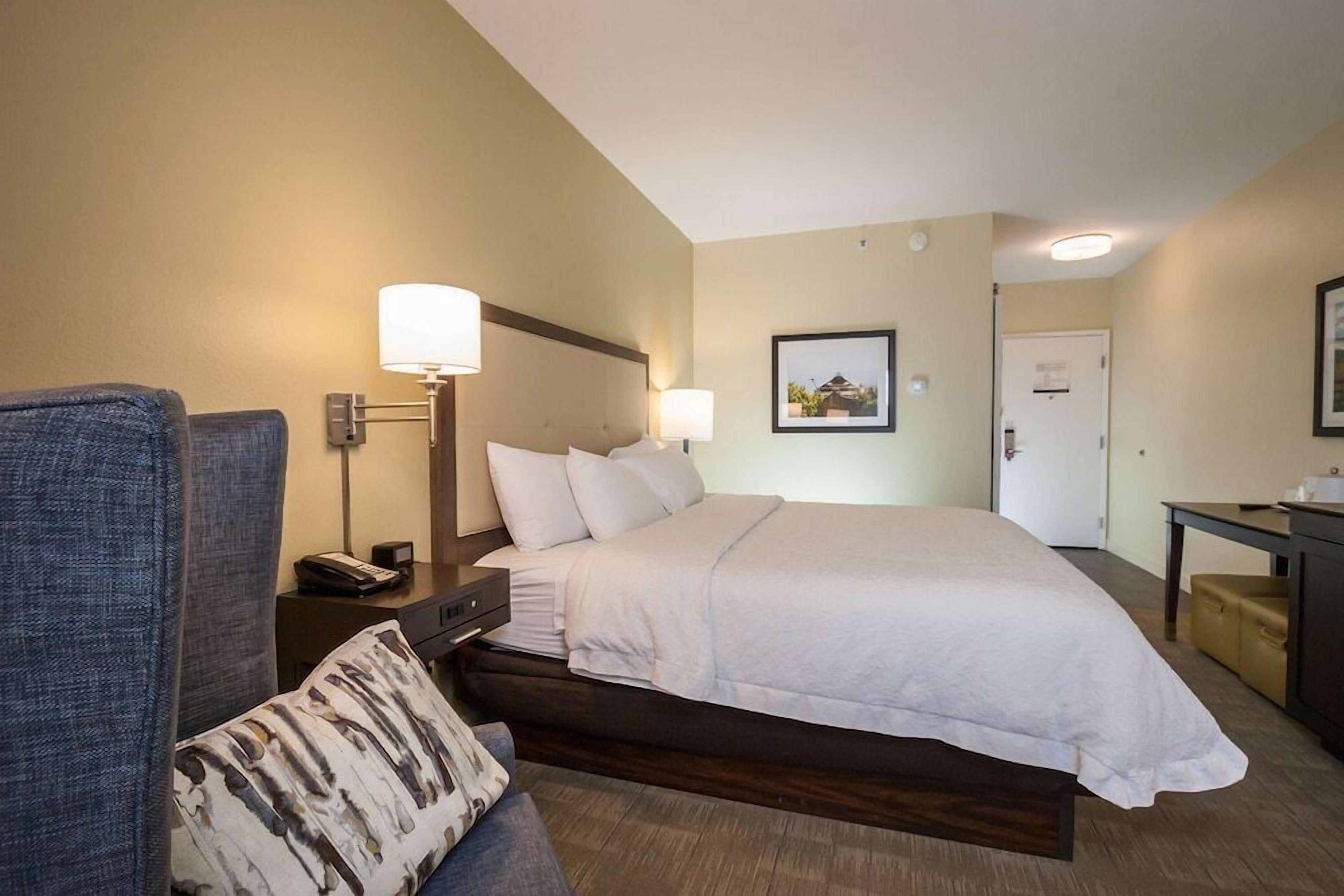 Iron/ironing board, wired internet, bed sheets, alarm clocks