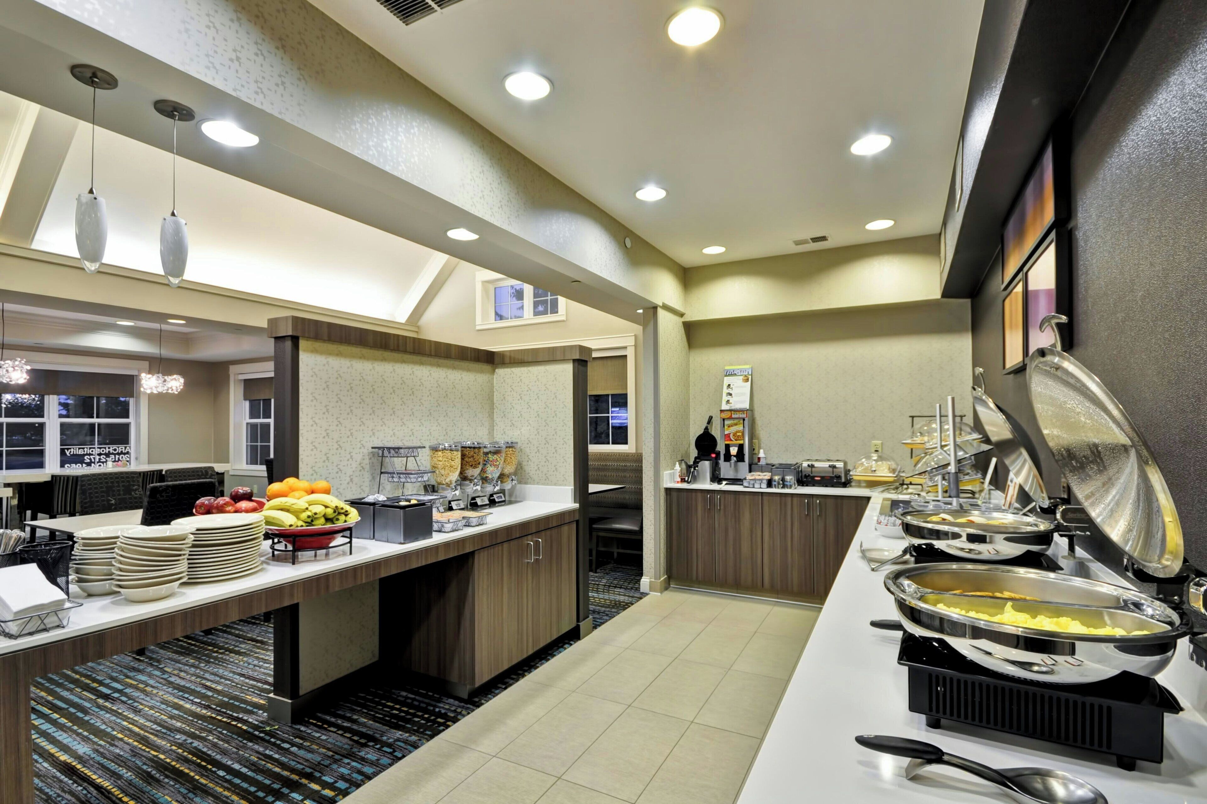 free daily continental breakfast