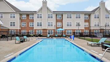 Seasonal outdoor pool