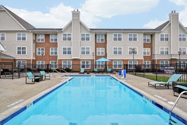 Seasonal outdoor pool