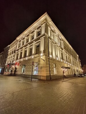 Majoituspaikan julkisivu