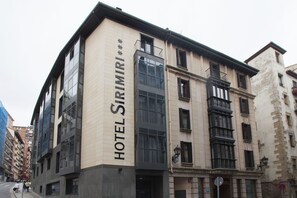 Fachada de la propiedad