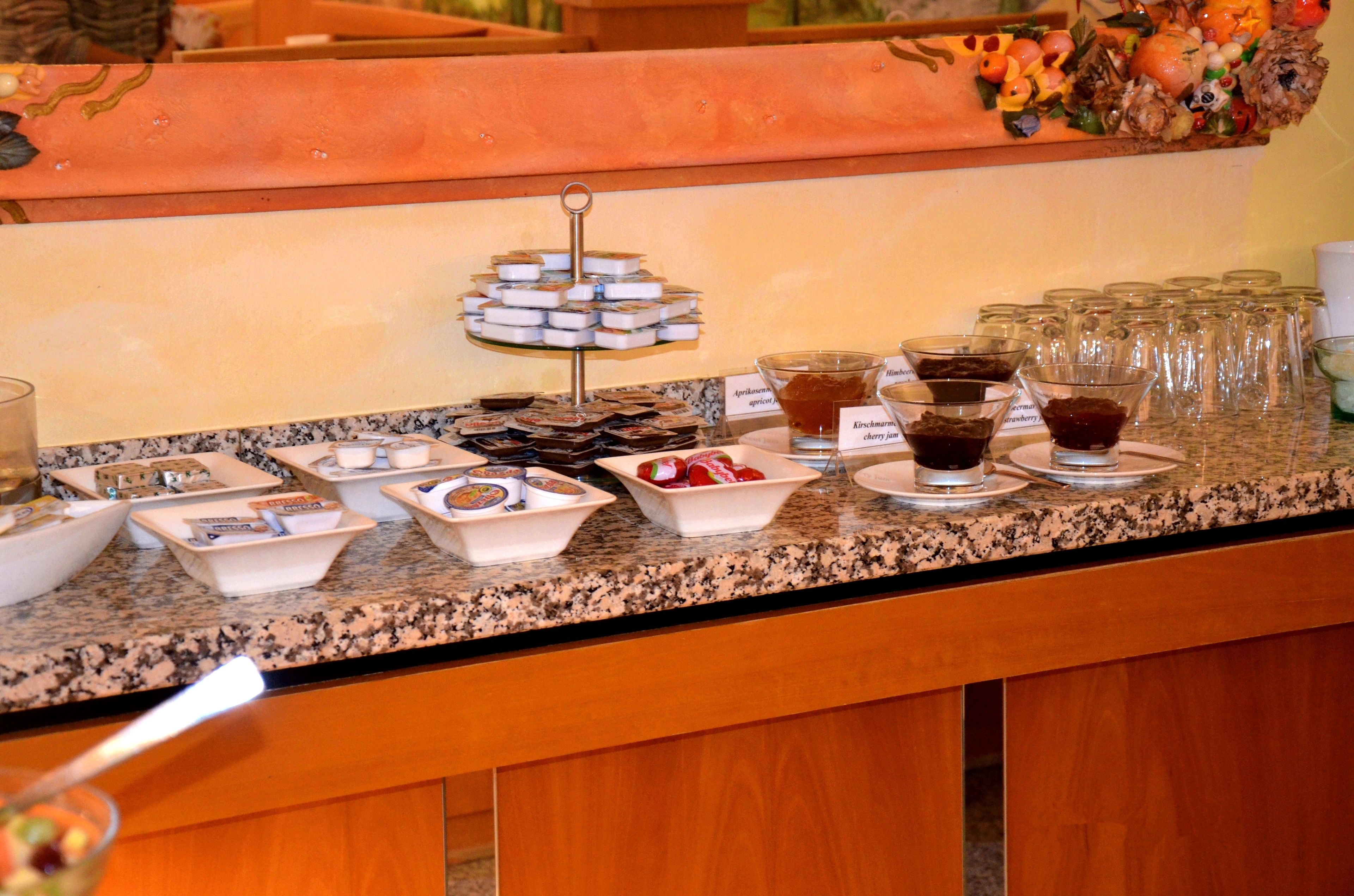 daily buffet breakfast (eur 5 per person)