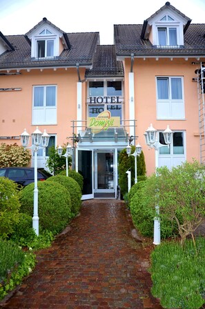 Entrée de l’hébergement