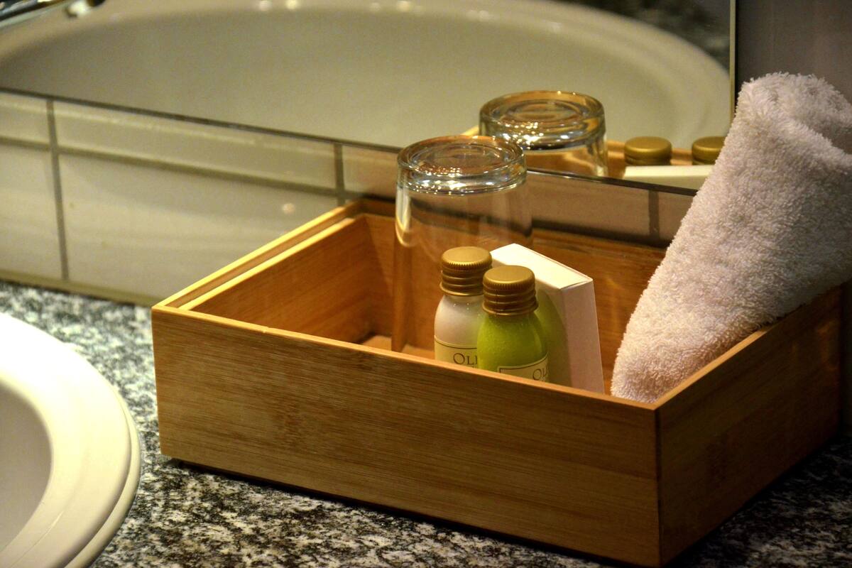 shower, free toiletries, hair dryer, bathrobes