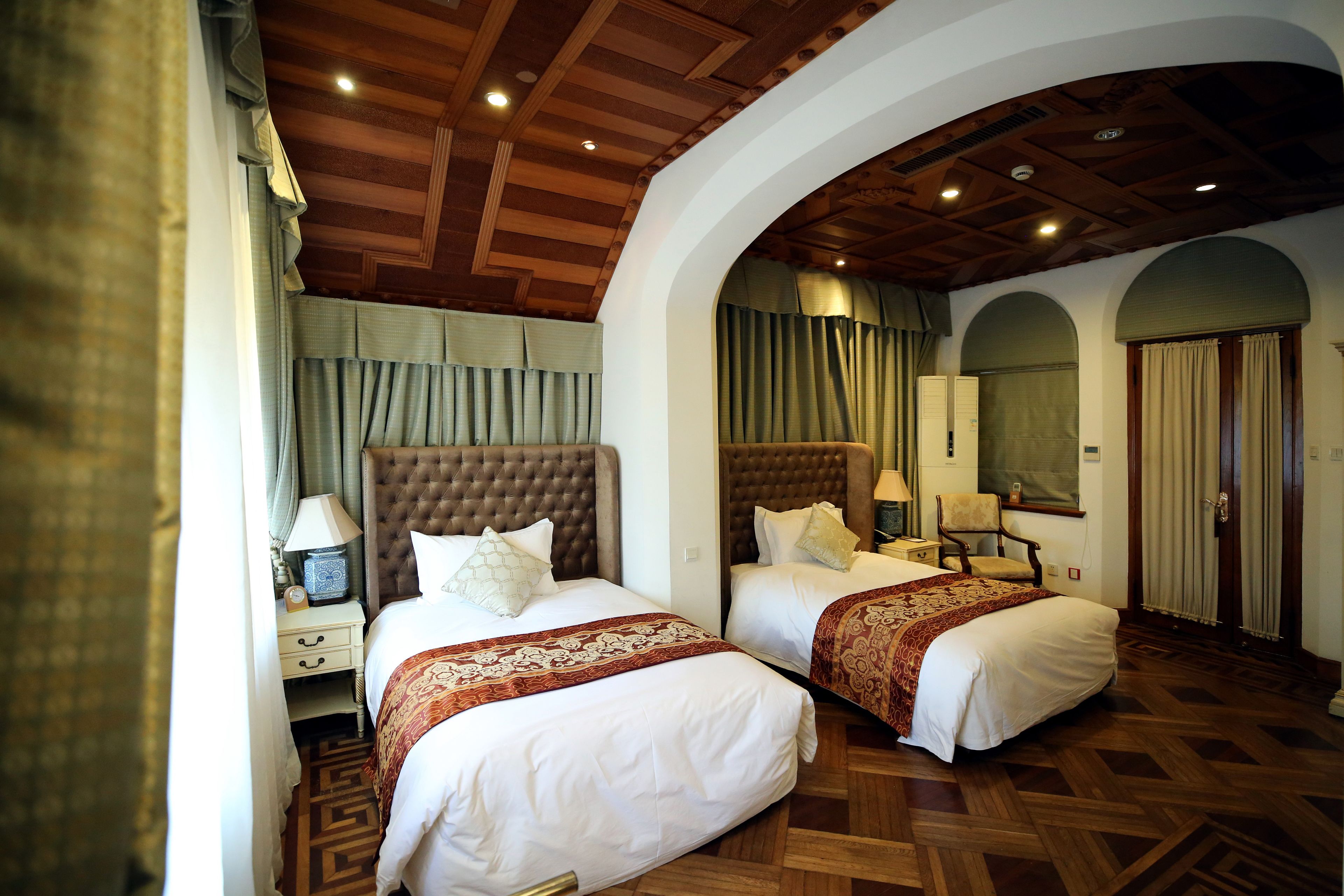 selected room | premium bedding, memory-foam beds, minibar, in-room safe