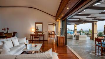 Suite Royale, 1 chambre, sauna, vue mer