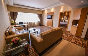 Executive-Suite, 1 Schlafzimmer | Wohnzimmer