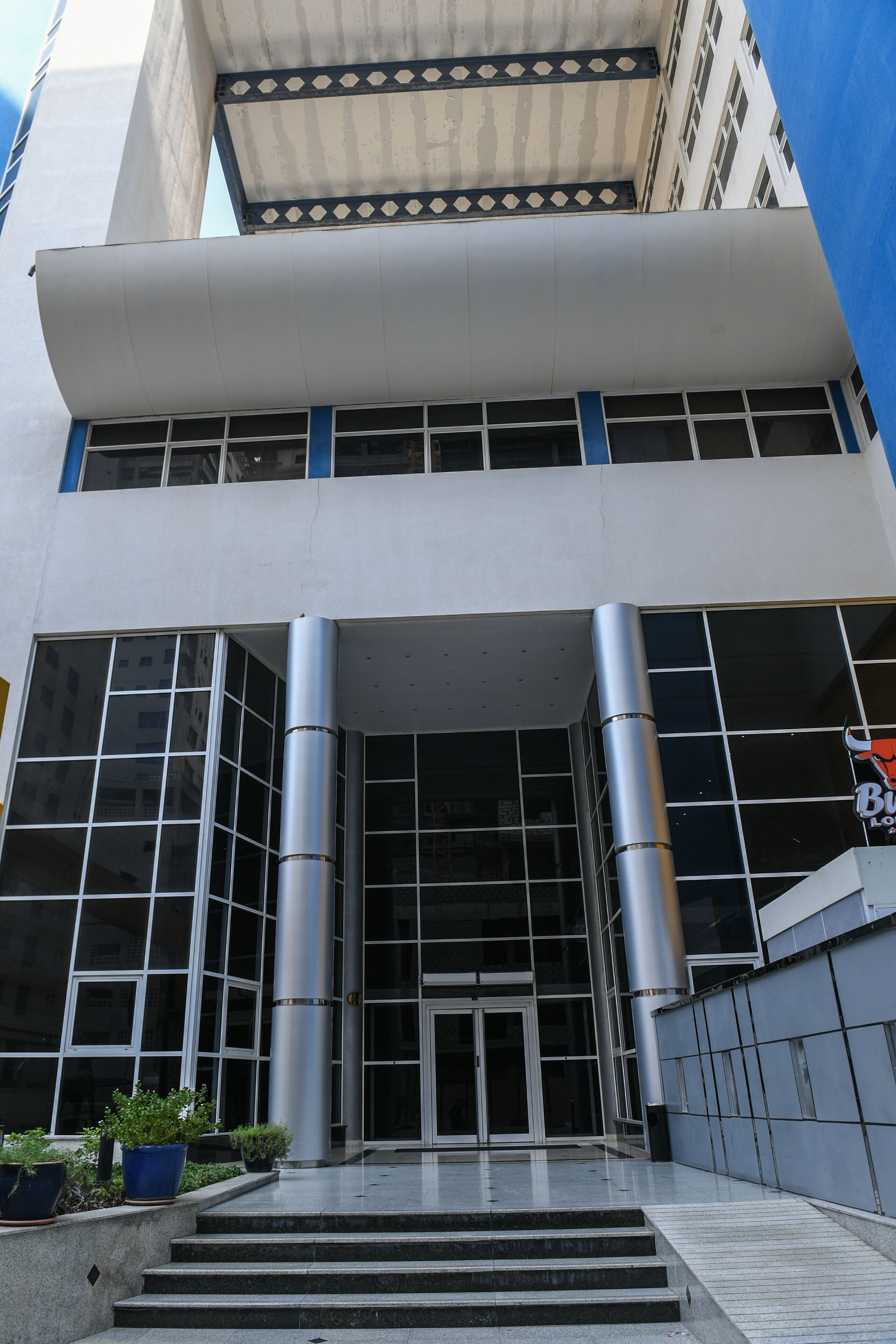 Entrée de l’hébergement
