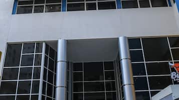Entrée de l’hébergement
